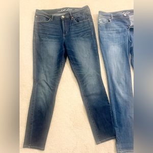 Two Pairs Inc International Concepts skinny jeans, size 10
